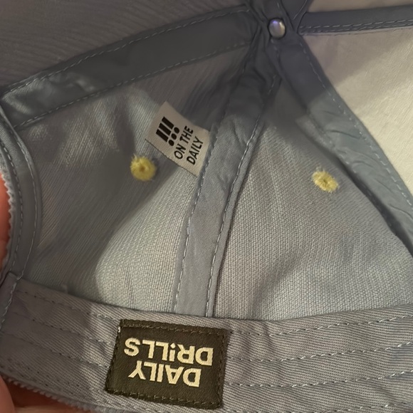 Daily drills Light Blue Corduroy Cap - Picture 4 of 4